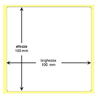 Label4Me | Etichetta sintetica  100mmx100