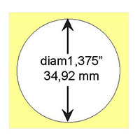 Label4Me | Etichetta carta High Gloss cerchio 36mm