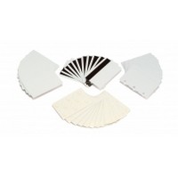 Label4Me | Zebra Card PVC bianco da 10 mm