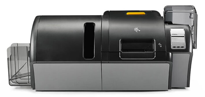 Stampante per card Zebra ZXP9, ritrasferimento termico, grafica avanzata, veloce, YMCKO
