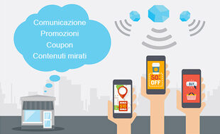 beacon intelligenti che parlano al cliente inviando messaggi personalizzati, questo è il beacon marketing